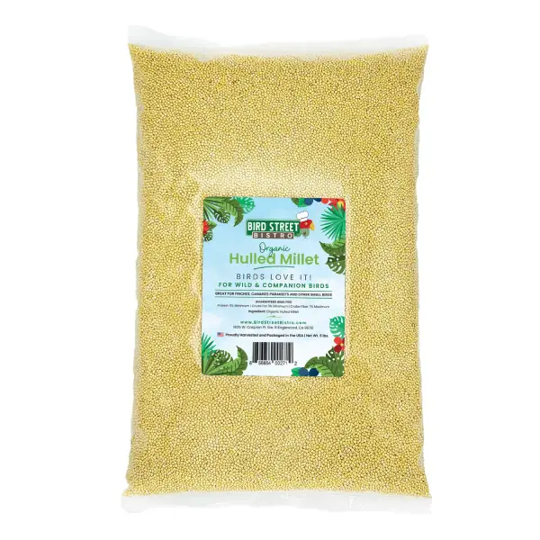 Organic Hulled Millet - 5 lbs