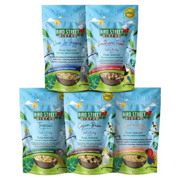 Parrot Food Sample Pack