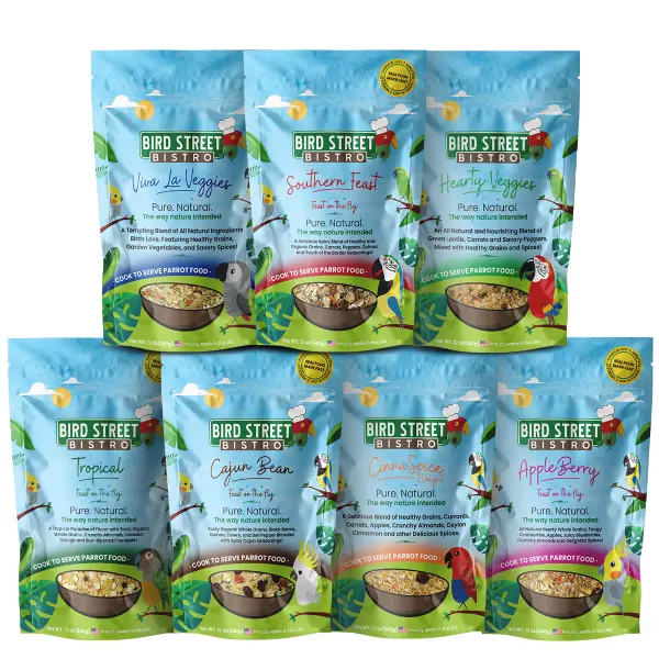 Parrot Food Variety Pack Front